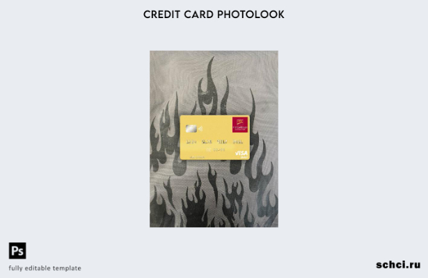 цифровая загрузка Гренада CBIC Visa, дебетовая карта, фото, передний шаблон